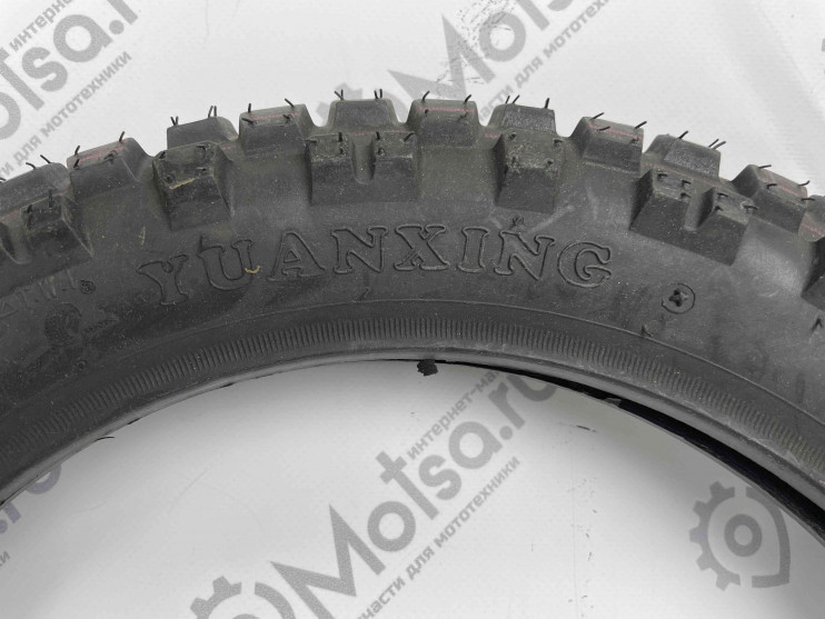 Покрышкa 12-2,5 (80/90-12) (Р90) злaя без кaмеры Кросс PitBike