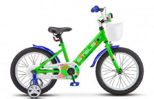 Велосипед 16 СТЕЛС captain рама 9, 5 st,  обод st,  торм передний v-brake,  задний ножнойзеленый
