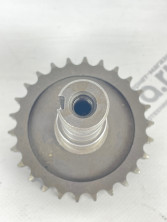 Вал ведомый со звездой редуктора цепного МБ-2М 5-19