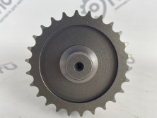 Вал ведомый со звездой редуктора цепного МБ-2М 5-19