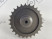 Вал ведомый со звездой редуктора цепного МБ-2М 5-19