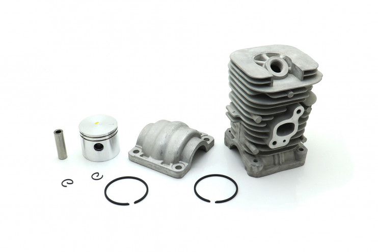 Поршневая группа в сборе Partner 371 D41 двухкольцовая с крышкой коленвала