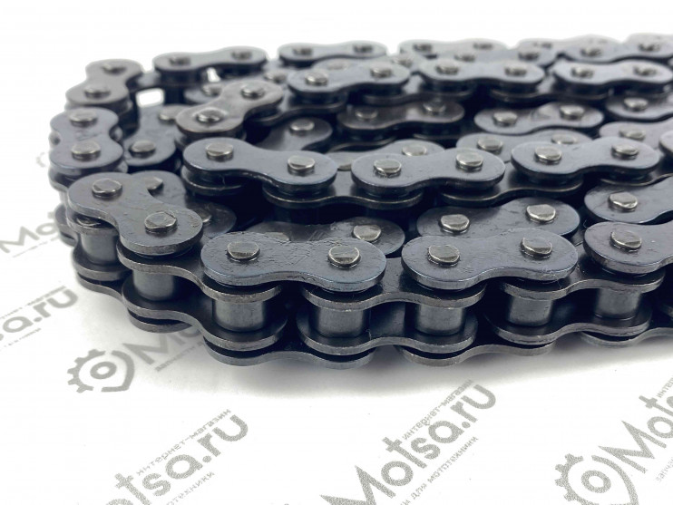 Цепь 124 звеньев 520 шаг O-ring Двойной ресурс с сaльникaми