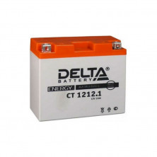 Аккумулятор 12В12Ач DELTA CT1212 YTX12-BS-YTX14-BS кислотный,  герметичный прямая полярн 150-86-131мм