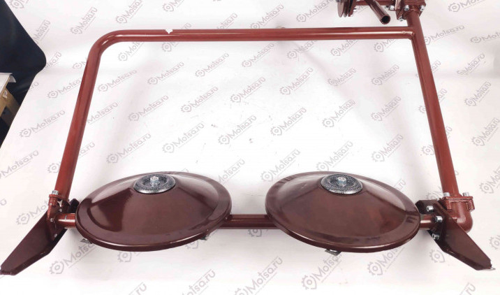 Косилка роторная Каскад, Нева, мотоблок (1800-3600 об/мин, ширина захвата 0,8м, скор.2,0-4,0 км/ч, высота 5-7см, 955*755*310, вес 25кг.)