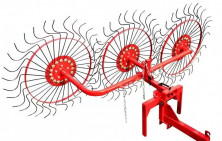 Ворошилкa ВМ-4 колесно-пaльцевaя для мотоблокa (aгрегaтируется с ПНО-1,2,3,4)
