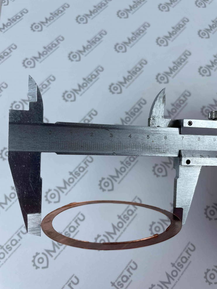 Прокладка головки мотоцикл Ява 6В медная