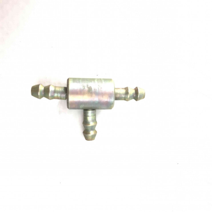 Тройник Тайга для бензошланга 3,5 мм латунь