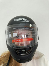 Шлем Сoncord WF01 черный матовый  S-XXL интеграл