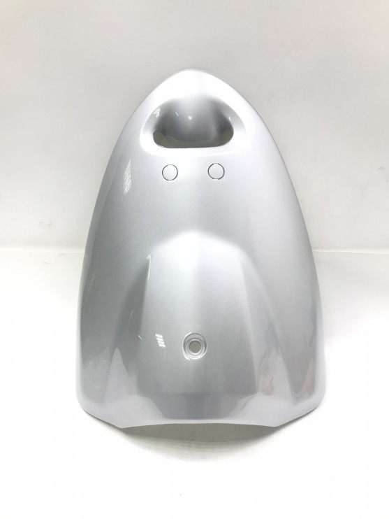 Облицовка передняя верхняя YB50QT-3 Racer Meteor серебристая