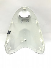 Облицовка передняя верхняя YB50QT-3 Racer Meteor серебристая