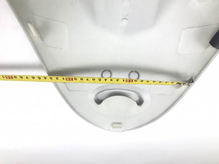 Облицовка передняя верхняя YB50QT-3 Racer Meteor серебристая