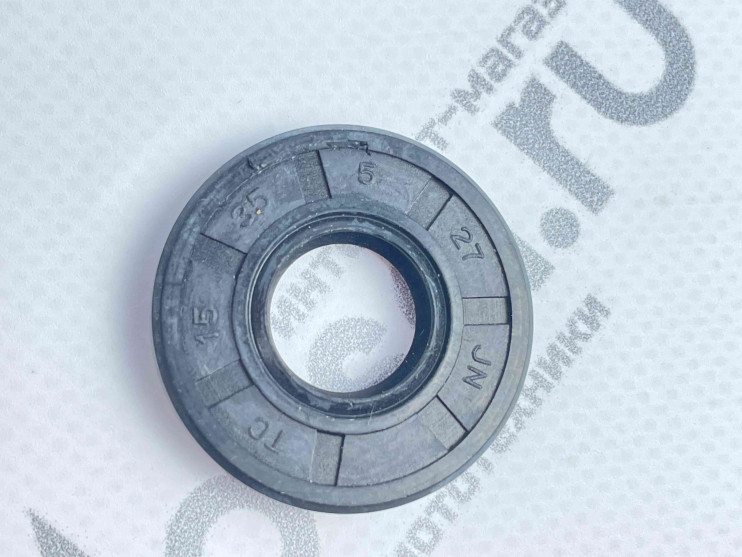 Сальник коленвала Цыганка 45,52,65,72 БОЛЬШОЙ (15х35х5) (Forza, Patriot, Forvard, BGT, Carver, SD-Master)