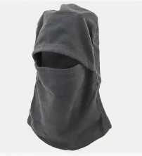 Подшлемник балаклава черный с защитой лица DM-AA-01 флис