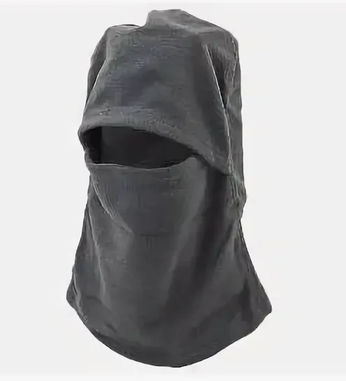 Подшлемник балаклава черный с защитой лица DM-AA-01 флис