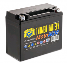 Аккумулятор 12В20А/ч AGM 175*87*155