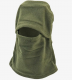 Подшлемник балаклава зеленый с защитой лица DM-AA-01 флис