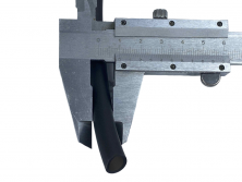 Бензошланг Силикон 7-10мм 1м черный