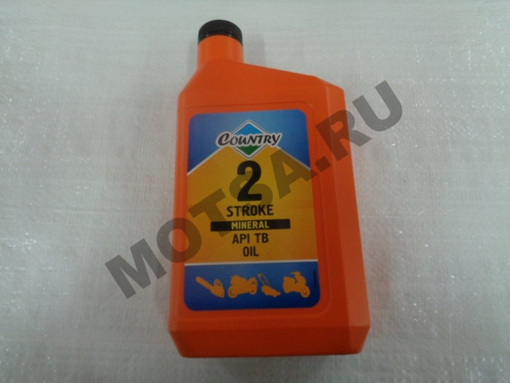 Масло 2T COUNTRY TB (1л) ST-501 МИНЕРАЛЬНОЕ для бензопил, триммеров, культиваторов и др.сад.техники