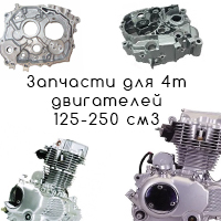 Запчасти для китайских мотоциклов 150-250сс